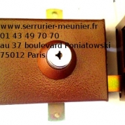 Serrure Bricard multipoints à bille