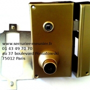 Serrure Bricard rempart verticale