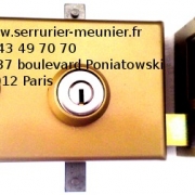Serrure JPM Keso tirage multipoints