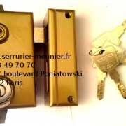 Serrure JPM Keso 2000 verticale fouillot