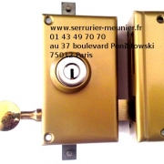 Serrure JPM Keso 2000 tirage verticale
