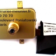 Serrure Laperche rolls multipoints fouillot