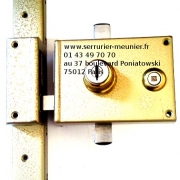 Serrure Muel multipoints fouillot gauche