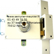 Serrure VAK tirage droite horizontale