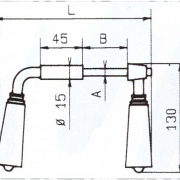 Béquille Gollot Metalux