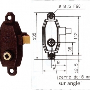 Serrure gollot 7100 Métalux