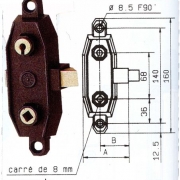 Serrure Gollot 7500 Métalux